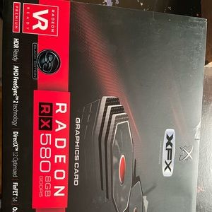 XFXradeon RX580 8gb black edition